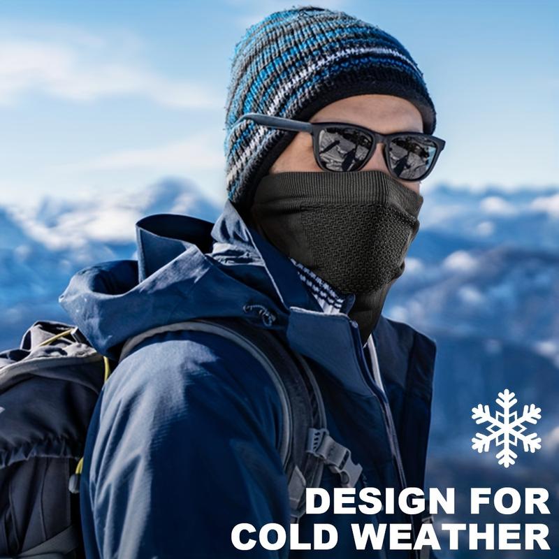 Winter Windproof Neck Warmer, Breathable Face Cover Mask For Skiing, Cycling, Hiking, Climbing, Running