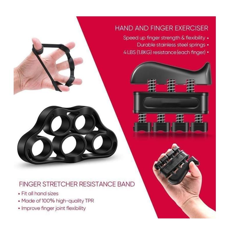 Hand Grip Strengthener with Adjustable Resistance, Wrist Strengthener, Forearm Gripper, Hand Workout Squeezer, Grip strength Trainer, Hand Grip Exerciser for Men and Women