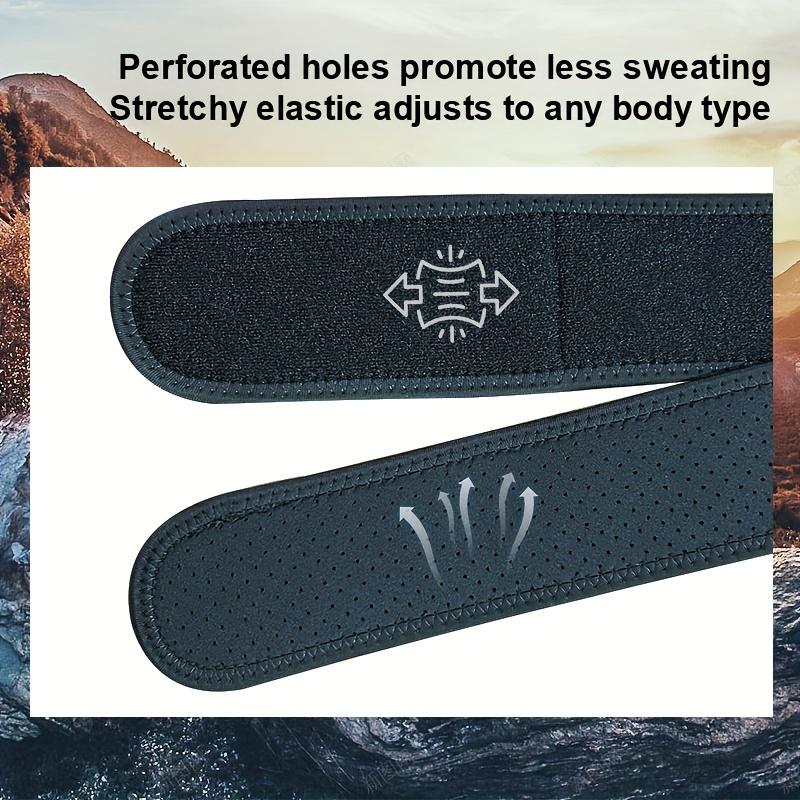 Stretchable EDC Holster - Unisex, Breathable, Ideal for Running & Hiking Sweat-Proof Tactical Concealment Belt: