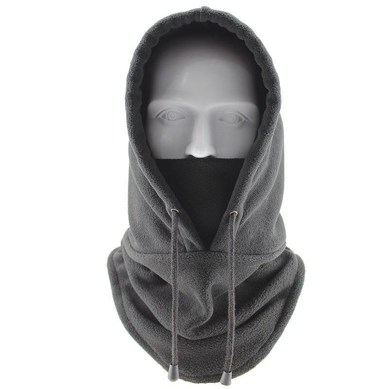 Winter Thermal Fleece Balaclava Scarf Ski Face Mask Neck Warmer Snood Hood Hat Windproof Cold Warm Riding Cap Sports Outdoor