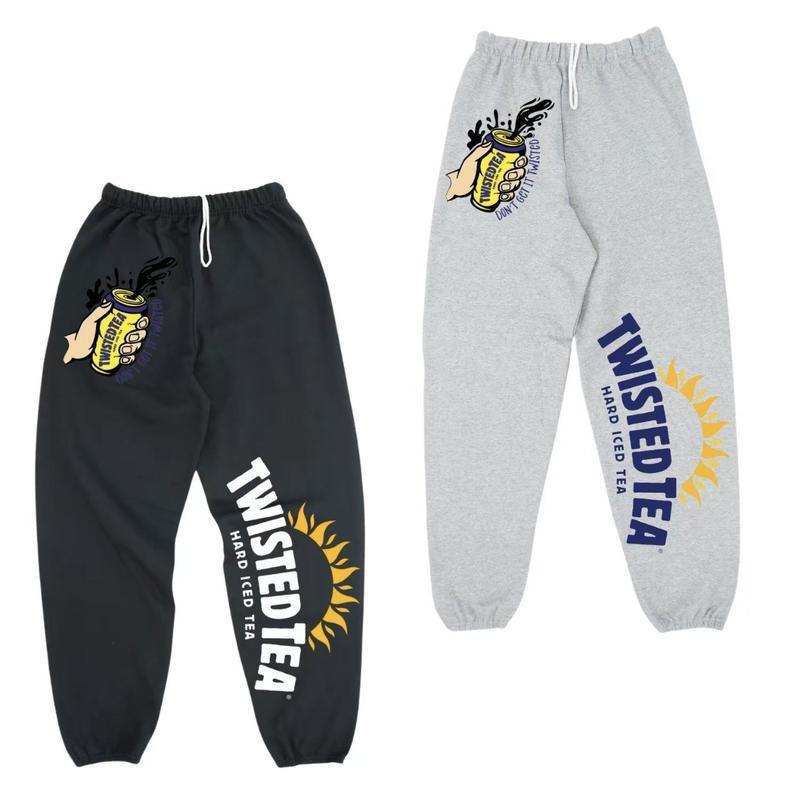 TikTok Streetwear Graphic Twisted Tea Don't Ger It Twisted Unisex Sweatpants For Running, Streetwear Hiphop Joggers, Gift For Him, Unisex Sweatpants, Unisex Joggers, Trend Sweatpants, No Pockets