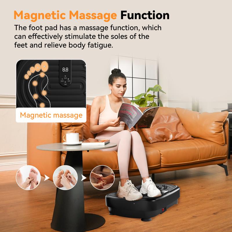 Vibration Plate w Pilates Ball,resistance bands