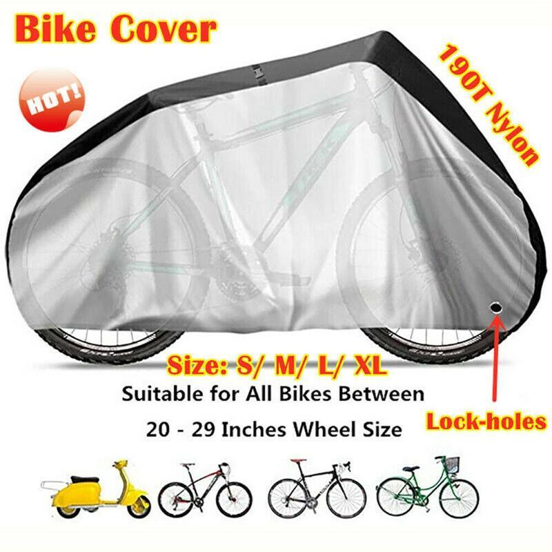 Waterproof Dustproof Bike Cover, 1 Count Mountain Bike Rain Cover, Bike Dust Cover for Outdoor Use