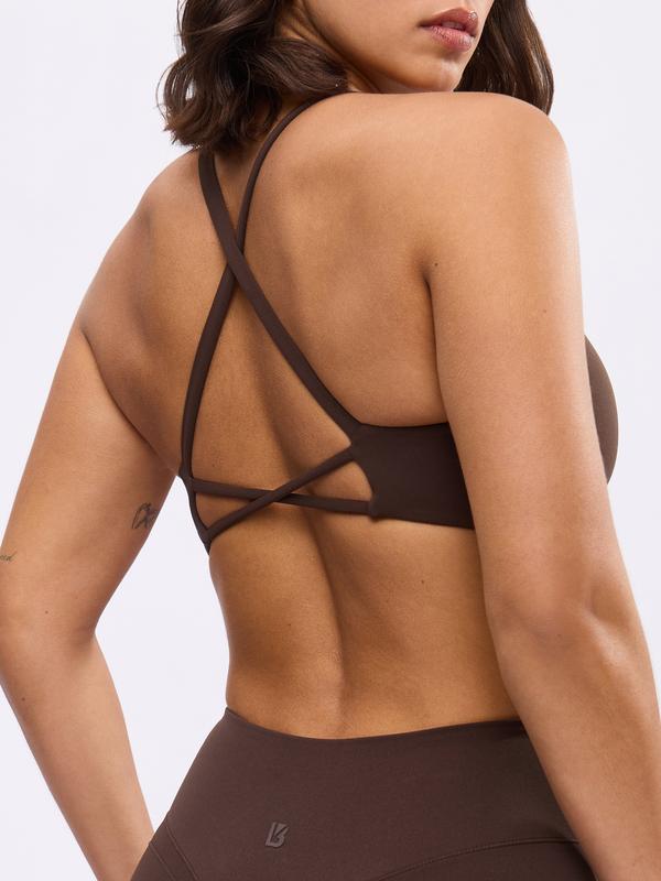 Glow Sports Bra - Cold Brew