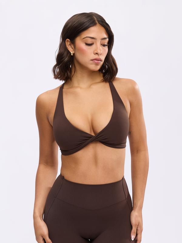 Glow Sports Bra - Cold Brew