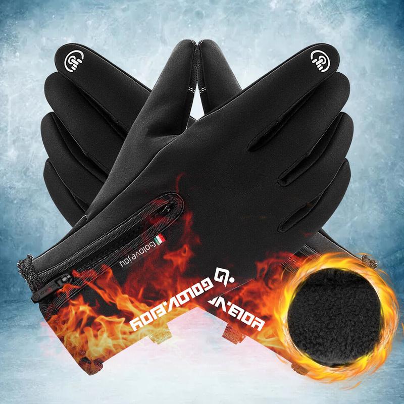 Winter Gloves Touch Screen Water Resistant Windproof Thermal for Running Cycling Driving Hiking for Men Women