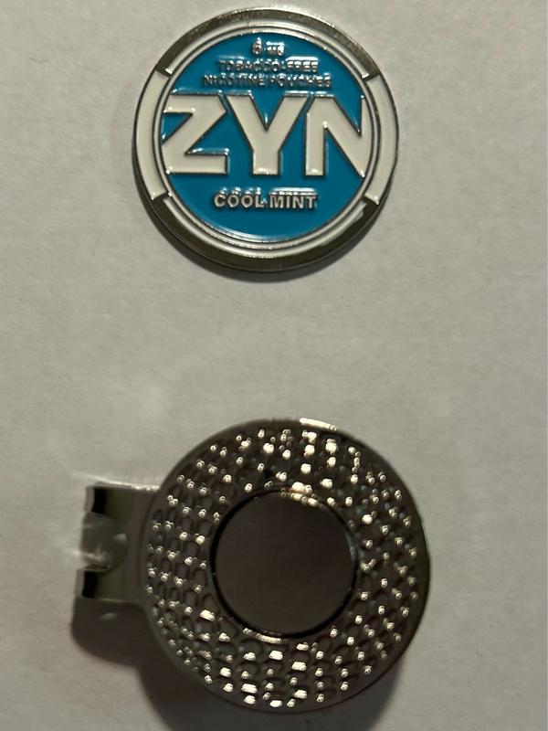 Custom Golf Ball Markers with Magnetic Hat Clips