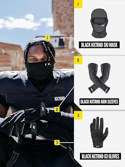 Nxtrnd Football Ski Mask, Shiesty Mask, Cooling Sports Balaclava