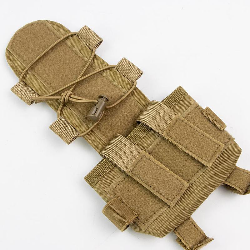 Tactical Helmet MK1 Counterweight Pouch, Helmet NVG Battery Pack with Hook and Loop, Balance Weight Bag, Helmets Accessories