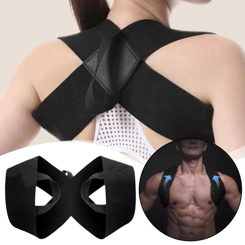 Fitness weight-bearing shoulder straps, open shoulder bench press, shoulder training belt, bench press, chest straight back correction belt