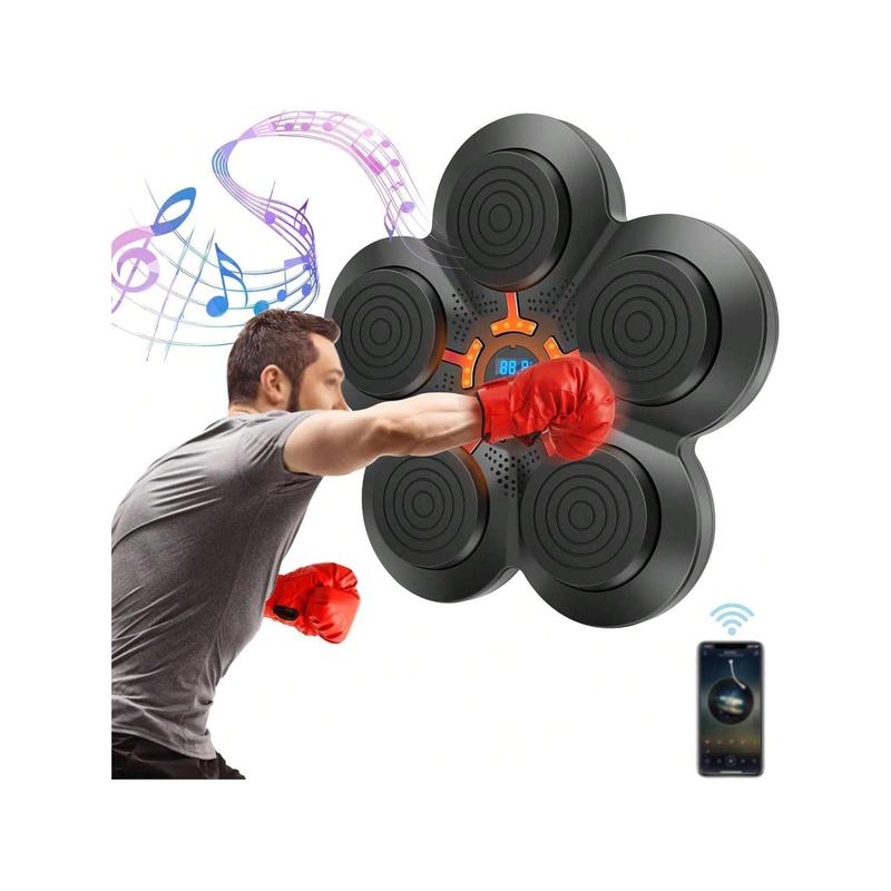 Electronic Music Boxing Machine,Boxing Gym Equipment,Wall Mounted Smart Music Boxing Trainer, Music Boxing Machine For Adults In Home, Indoor & Gym