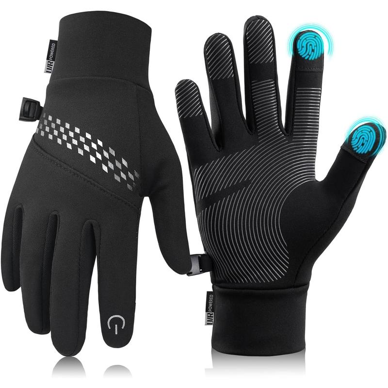 Winter Gloves Women Men, Warm Thermal Running Touchscreen Men Lightweight Walking Anti-Slip for Skiing sister birthday party favor