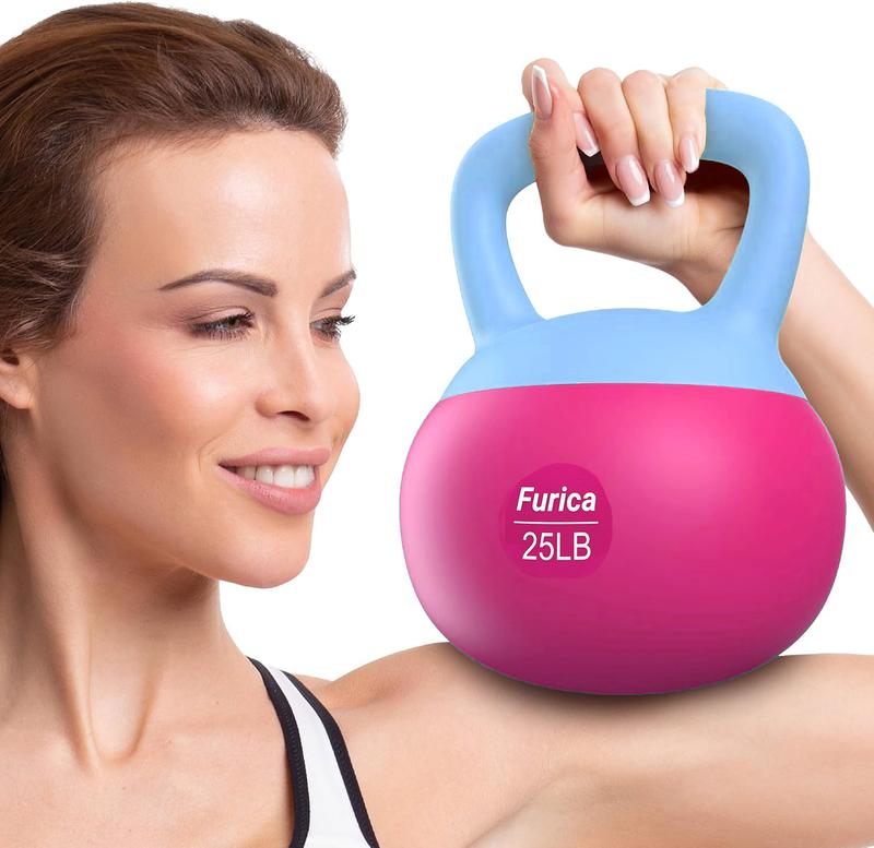 PVC Integrated Kettle Bell for Strength Training - 5-30lb Weight Range