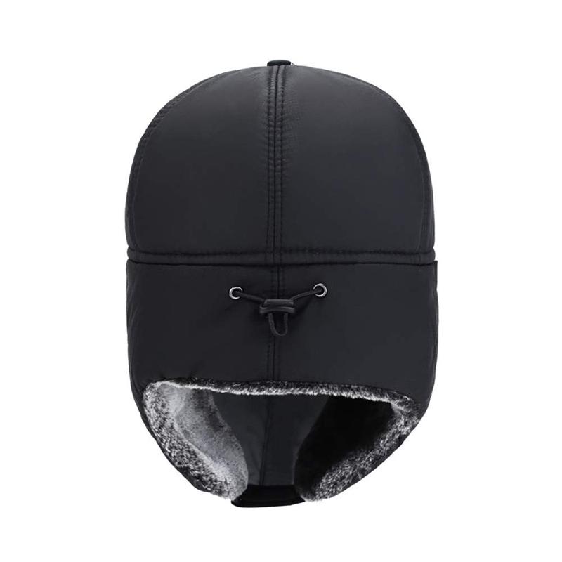 Winter Warm Hat Thicken Faux Fur Outdoor Sports Hats with Removable Face Mask for Skiing Skating Climbing Cycling, Christmas Gift