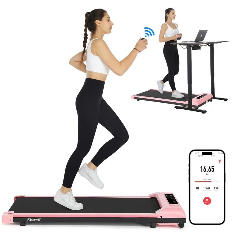 Pink Treadmill - Perfect for Exercise and Running - Household Appliance