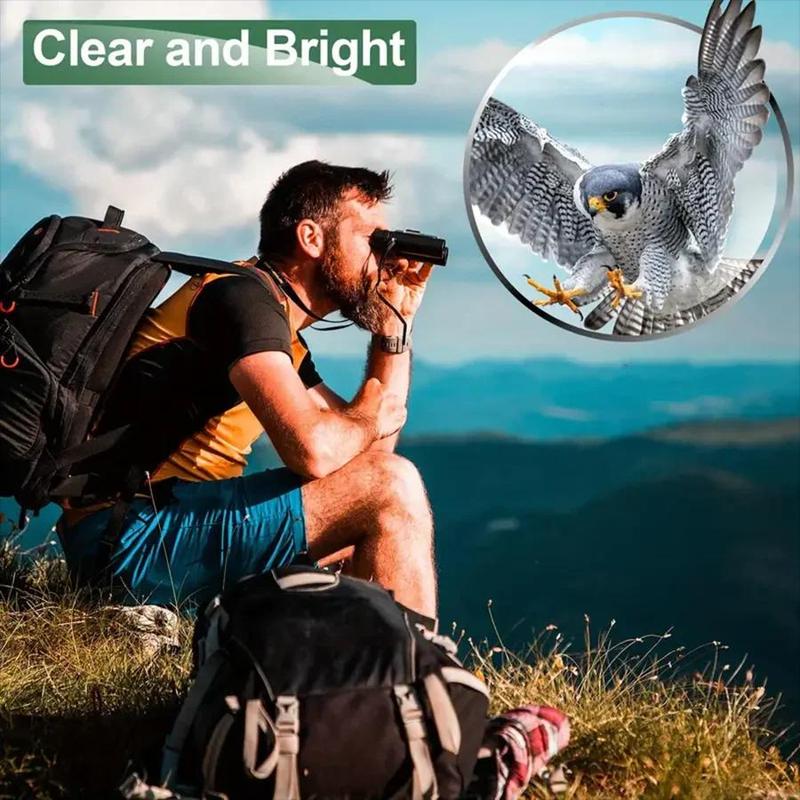 4000x25 Portable High Definition Binoculars, 3000m 30000m Binoculars, Foldable High Definition Binoculars for Outdoor Camping