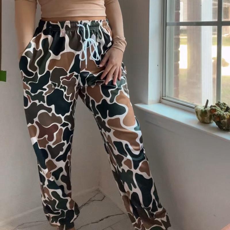 Retro Camo Joggers