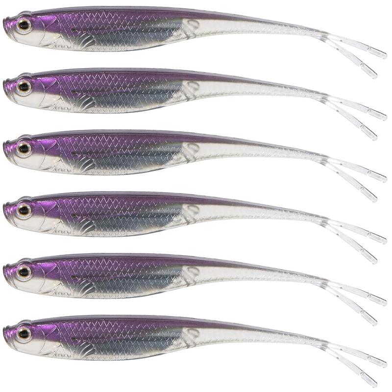 Artificial Fishing Lure, Reflective Simulation Soft Fish, High Quality X Tail Fork Tail Fake Bait, Outdoor Fishing Accessories