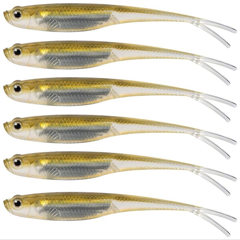 Artificial Fishing Lure, Reflective Simulation Soft Fish, High Quality X Tail Fork Tail Fake Bait, Outdoor Fishing Accessories