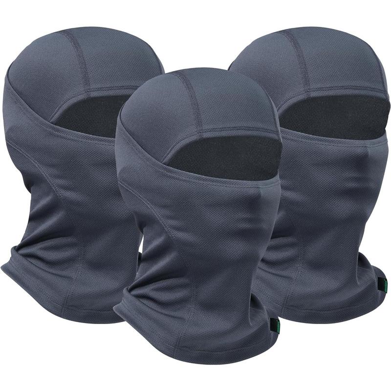 Balaclava Ski Mask 3 Pieces Full Face Cover for Men and Women Breathable Full Face Mask for Skiing Outdoor Sports