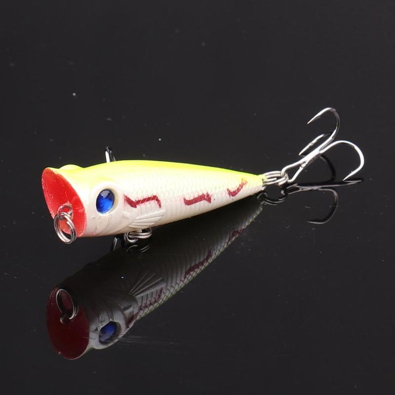 Mini Fishing Lures (5 Counts set), Simulation Fishing Lure With Hook, Fishing Accessories For Outdoor Fishing