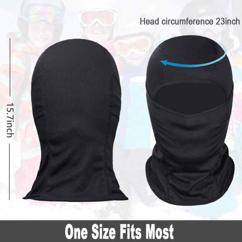 Balaclava Ski Mask, Warm Face Mask for Cold Weather, Winter Skiing Snowboarding Motorcycling Ice Fishing Men, Essential for Outdoor Winter Work, Halloween Christmas Gift