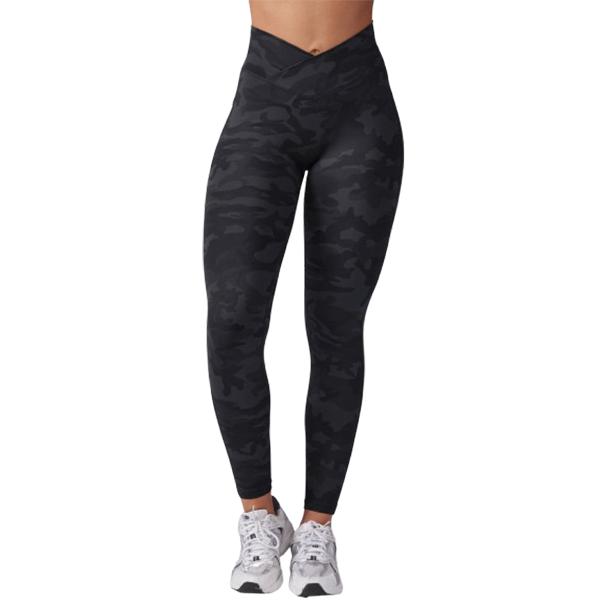 YEOREO Leggings with Pockets for Women Charm Leggings Workout Leggings for Women V Cross Waist Butt Lifting Gym Yoga activewear exercise walking