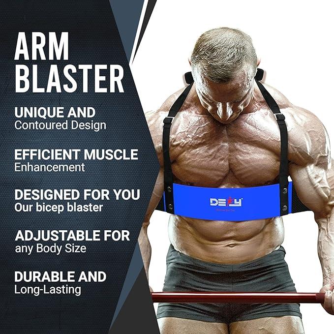 DEFY Bicep Arm Blaster- Arm Blaster for Biceps & Triceps, Workout Bicep Curl Blaster, DEFY Bicep Isolator Arm Blaster- Arm Blaster for Biceps & Triceps Men and Women, Bicep Curl Blaster - Available in Different Colors