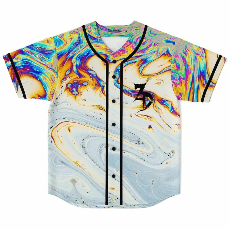 Zeds Dead Acid trip Baseball Jersey, EDM Gift, Electronic Dance Music Outfit, EDM Festival Shirt, Rave Family Gift, Unisex