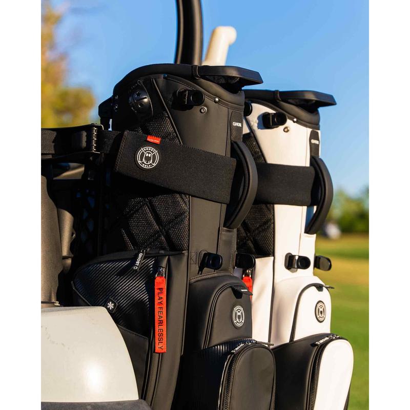 Golf Cart Strap Sleeve for Securely Transporting Golf Carts