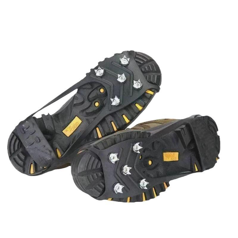 Universal Non-Slip2PCS Gripper Spikes,Durable Cleats with Good Elasticity,Easy to Pull On or Take Off,Suitable for All Type of Shoes,Perfect for Winter Sports