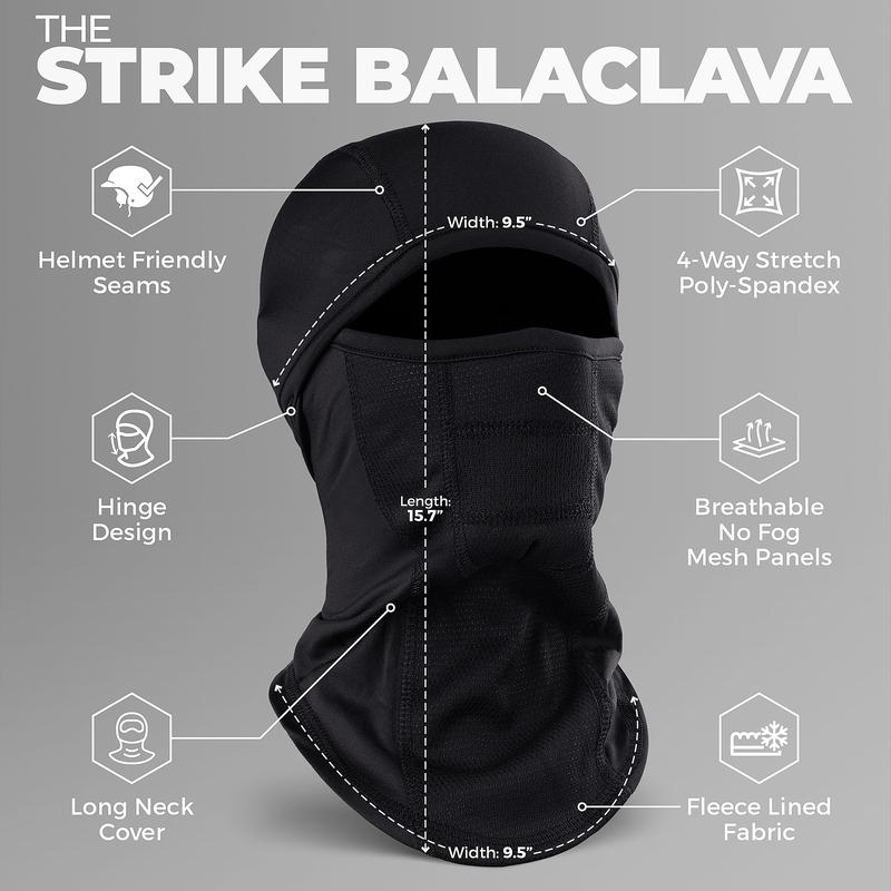 Ski Mask - Winter Face Mask for Men & Women - Cold Weather Gear for Skiing, Snowboarding、Fishing & Motorcycle Riding Warm Face Mask