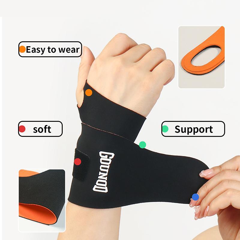 Wrist Brace, 1 Count Ultra-thin Elastic Wrist Support, Wrist Wraps for Repetitive Wrist Use Injury, Support for Carpal Tunnel Pain & Tendonitis Relief