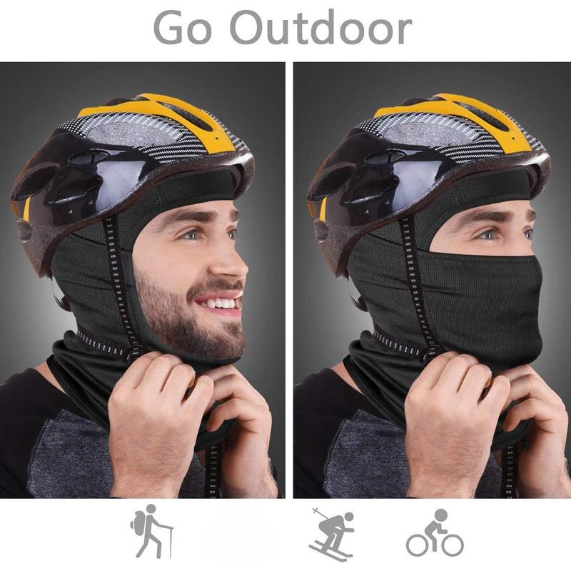 Men's and women's ski masks, face shields, face shields UV protection, lightweight, suitable for motorcycle snowboarding, cycling and more