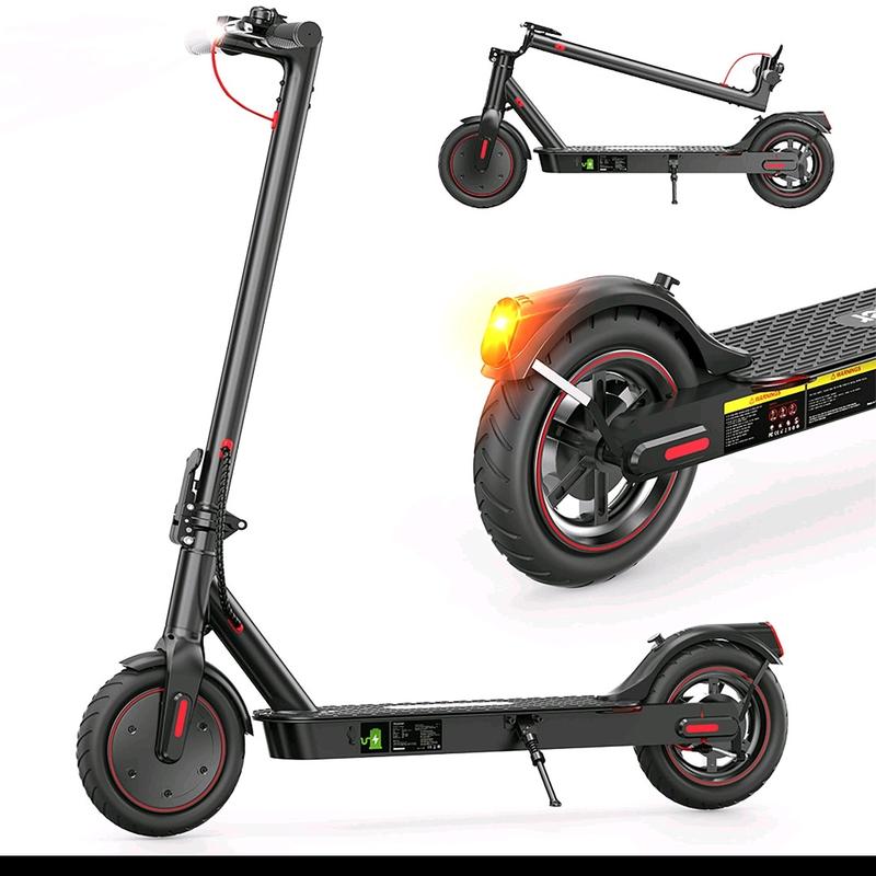  i8 Electric Scooter for Adults, 12 Miles Long Range, 15.6 Mph Top Speed, Commuting Electric Scooter with Cruise Control, Double Braking Systems E Scooter for Adults and Teens