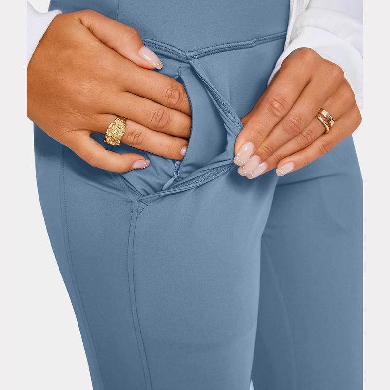 Halara Softlyzero™ Airy High Waisted Drawstring Side Pocket Plain Cool Touch Full Length Joggers-UPF50+