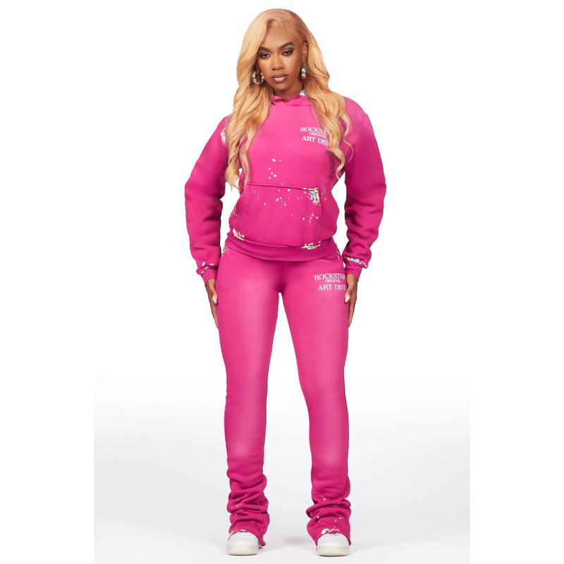 Nevaeh Fuchsia Super Stacked Trackset