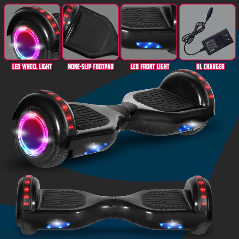 Zhanghh886 Self-balancing Electric Scooter With LED Light