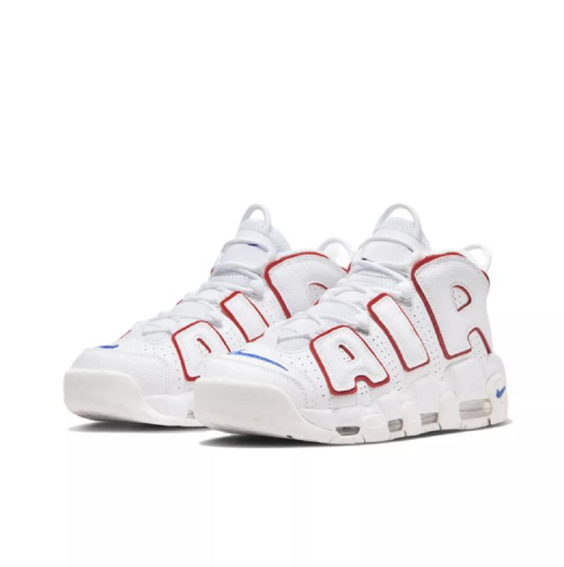 AIR.More Uptempo.96 Trendy, wear-resistant, anti slip, low cut, shock-absorbing, retro basketball shoes, unisex sports shoes