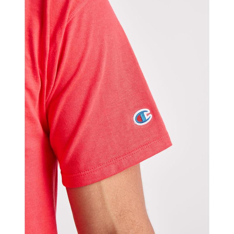 Champion Classic T-Shirt C Logo Men's Crewneck Short Sleeve Tee Ring Spun Cotton