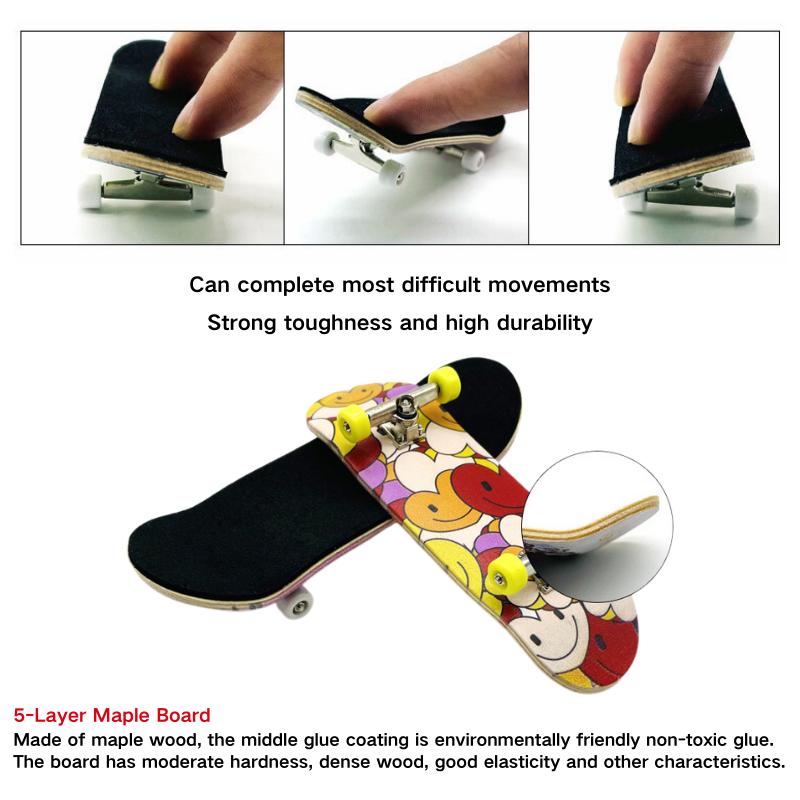 High-quality finger skateboard, exercise finger flexibility, free repair tools