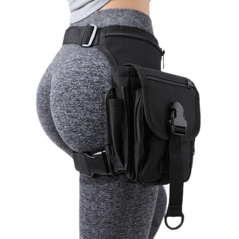 Multifunctional Thigh Bag, Outdoor Sports Thigh Bag, Thigh Bag for Men and Women, Versatile Thigh Bag for Outdoor Activities, Motorcycle Riding, Hiking, Motorcycle Accessories, Women's Motorcycle Gear, Summer Outing Essentials