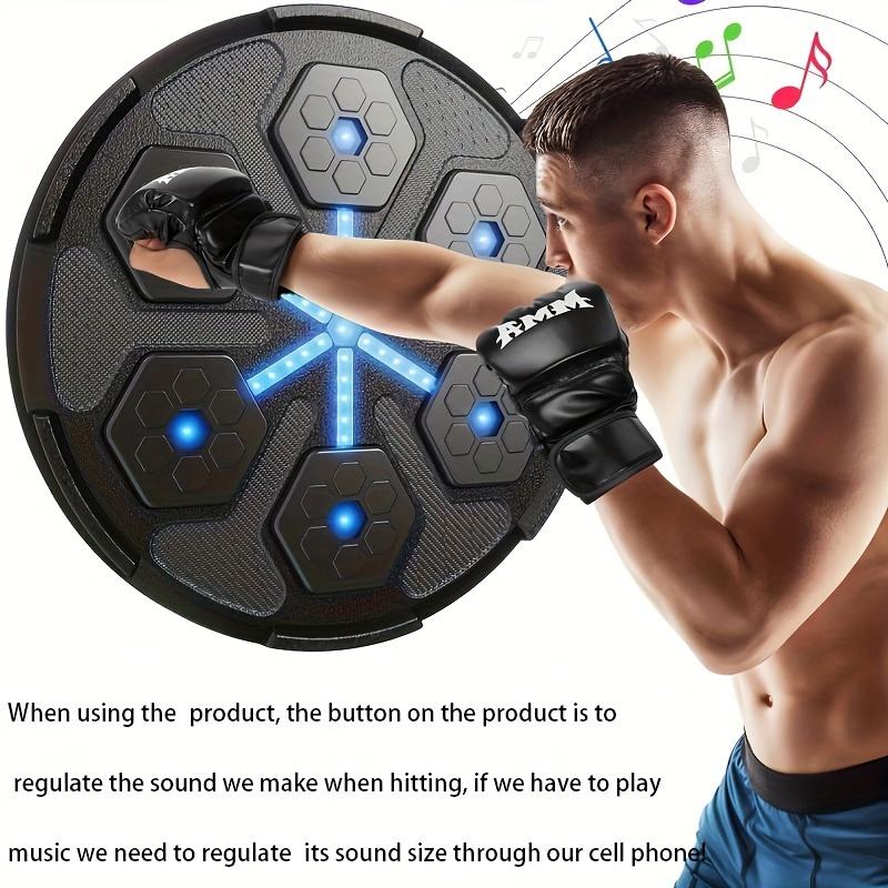 Smart Music Boxing Machine With Boxing Gloves, Wall Mounted Focus Agility Training Target, Music Boxing Machine, Workout Machine For Adult