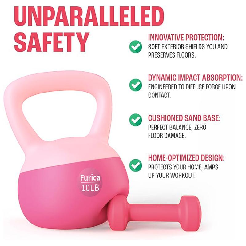 Soft Kettlebells,  Kettlebell Sets, Kettle Bell Sets for Women & Men, Safe Strength Training Kettlebells, Kettlebell Weights for Home Workouts & More.