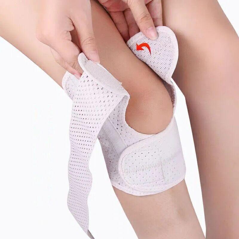 Adjustable Knee Support (1 Count), Breathable Knee Straps, Sports Protective Gear for Men & Women