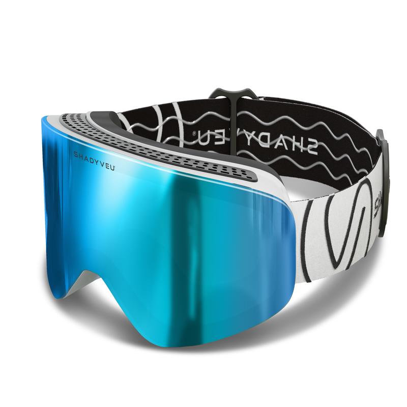 Nova Blue Blizzard Ski Snowboard Winter Sports Snow Goggles  anti-wind & sand antifog