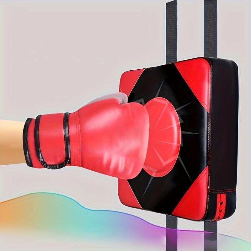 Wall Mounted Boxing Punching Bag, Portable PU Leather Home and Gym Punching Pad, Training Boxing Pad, Boxing & Martial Arts