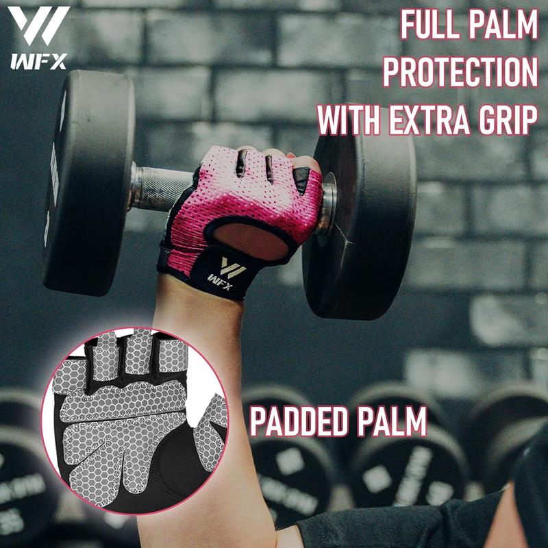 Weight Lifting Gloves for Men Women Gym Gloves with Wrist Wrap Support for Workout  Exercise Fitness Hanging, Pull ups for Dumbbell, Cycling