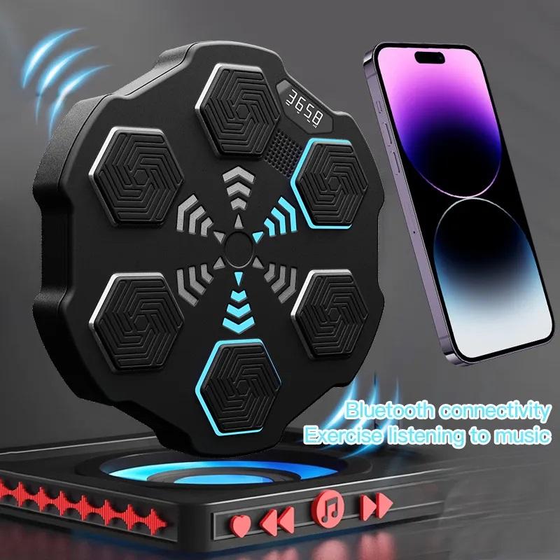 Generation-2 Smart Counting Music Boxing Target Lighting Fitness Equipment Wall Mounted For Children And adult