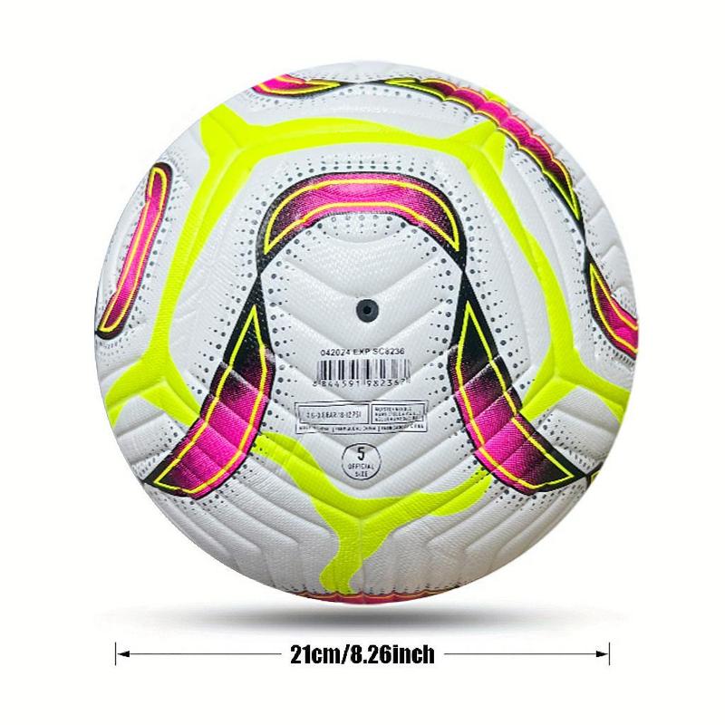 Size 5 Soccer Ball, Professional Premium Seamless Soccer Ball, Durable & Impact-resistant Football for Training & Matches, Ideal Gift for Holiday